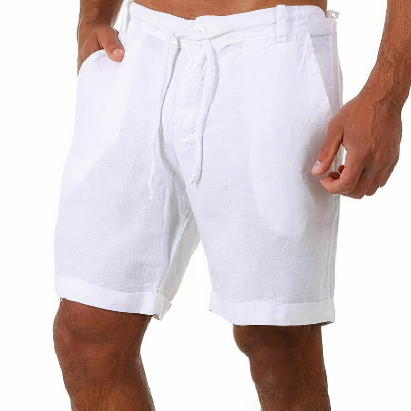 Leichte Herren Strandshorts für den Sommer. Bequeme, lockere Freizeitshorts, perfekt für Urlaub & heiße Tage.