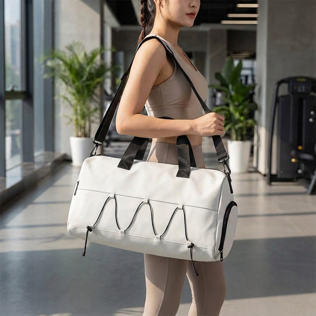 Vielseitige Reisetasche GearGlide mit separatem Schuhfach & Nassfach für Damen & Herren, ideal als Wochenendtasche.
