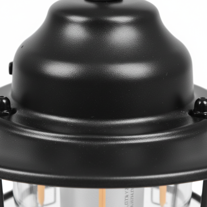 Vintage LED Campinglampe Campora. Warmes & kaltes Licht, perfekt für Camping, Zelt & Notfälle im Freien.