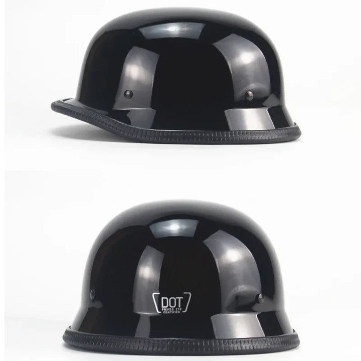 Robuster ABS Retro Motorradhelm für Unisex-Fahrer, bietet maximale Motorradsicherheit und ist leicht. Hoher Fahrkomfort.
