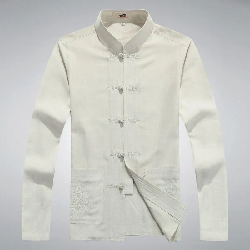 Komfortables Herren Freizeit-Set, ganzjährige Mode im japanischen Kimono-Stil für Männer.