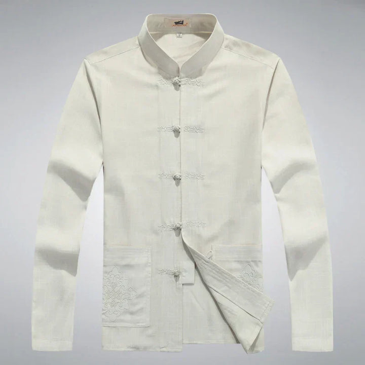 Komfortables Herren Freizeit-Set, ganzjährige Mode im japanischen Kimono-Stil für Männer.