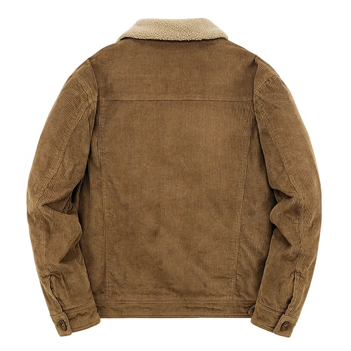 Lässige Herren Windjacke in klassischer Optik, winddicht für kalte Tage und vielseitige Outdoor-Aktivitäten.