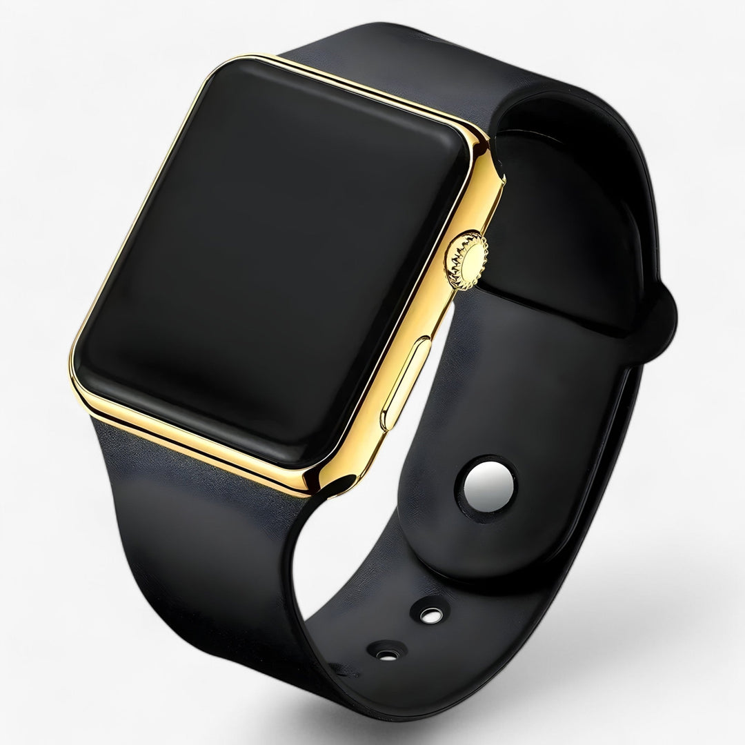 Sportlich-elegante Unisex Quarzuhr mit robustem Mineralglas. Dein zuverlässiges Accessoire für jede Aktivität.