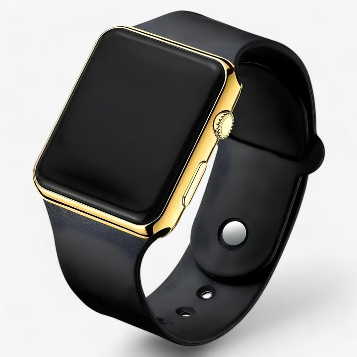 Sportlich-elegante Unisex Quarzuhr mit robustem Mineralglas. Dein zuverlässiges Accessoire für jede Aktivität.