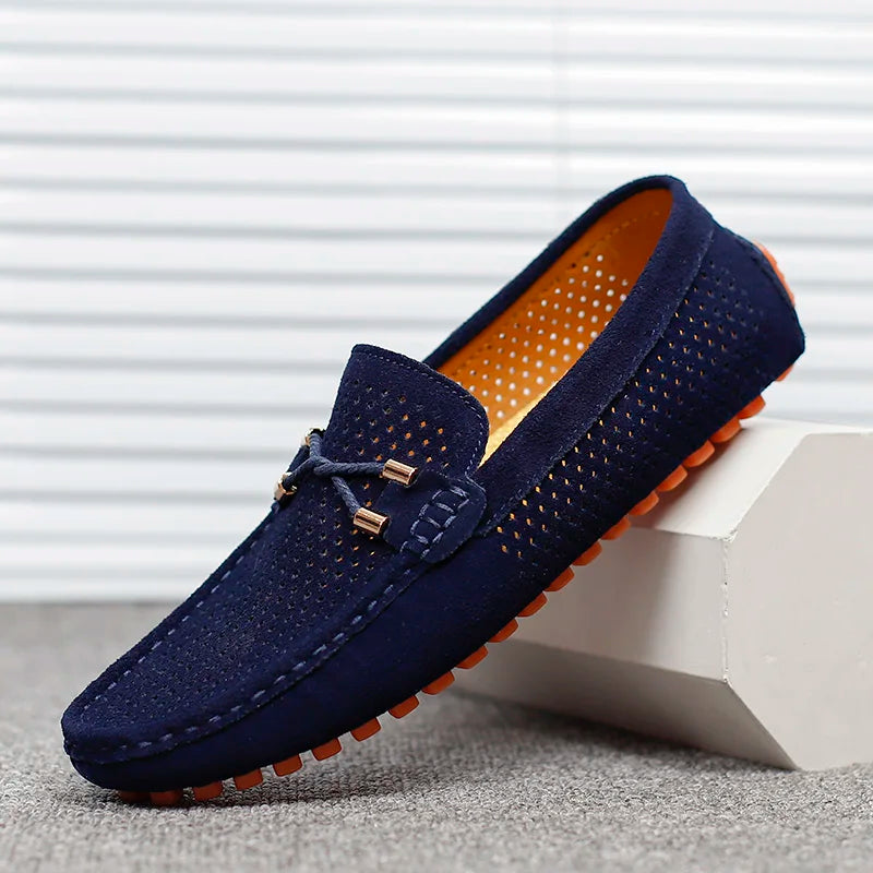 Bequeme Herren Slip-On Schuhe, ideal für den Alltag. Einfaches Anziehen, rutschfest.