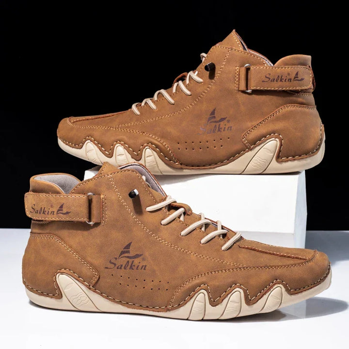 Herren High-Top Boots: Robuste, bequeme Freizeitschuhe, ideal für den Winter und urbane Looks.