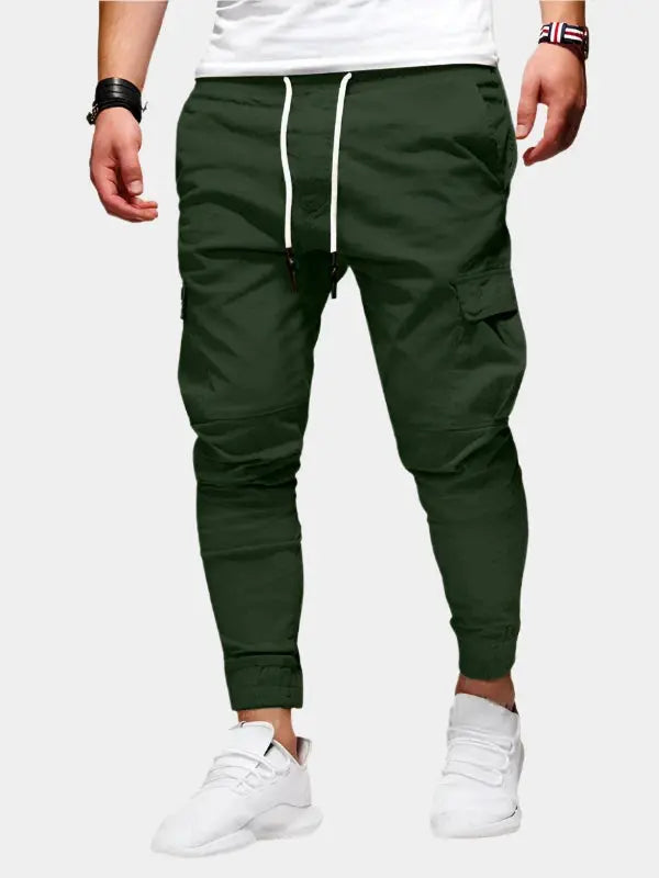 Ganzjährige Herren Freizeithose, Jogger Design, kombiniert Mode & Funktion.
