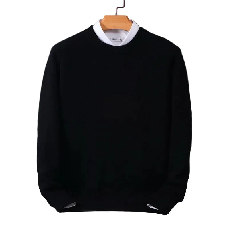 Eleganter Herren Pullover aus weichem Material für zeitlosen Stil und hohen Komfort, ideal für Büro und Freizeit.