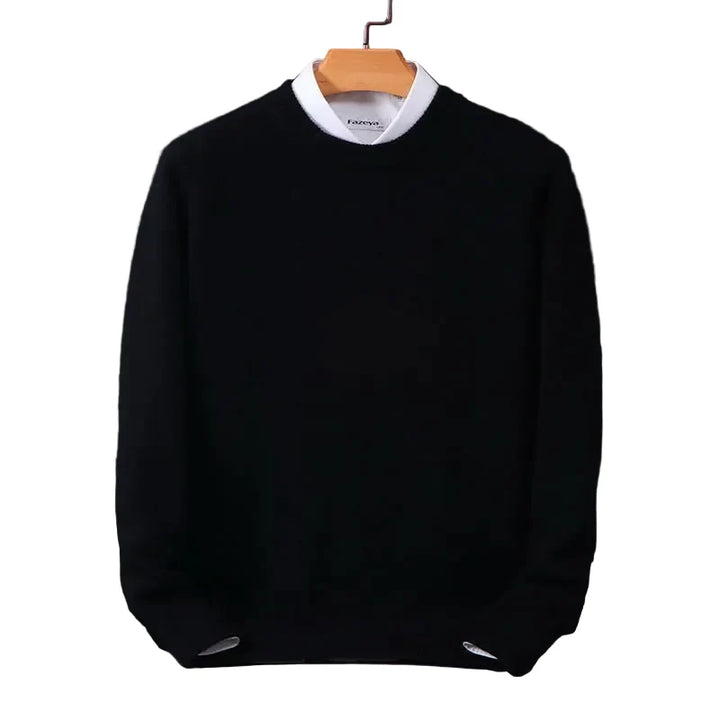 Eleganter Herren Pullover aus weichem Material für zeitlosen Stil und hohen Komfort, ideal für Büro und Freizeit.
