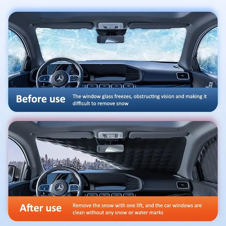 Langlebige magnetische Windschutzscheibenabdeckung, zuverlässiger UV- & Wetterschutz für Ihr Auto.