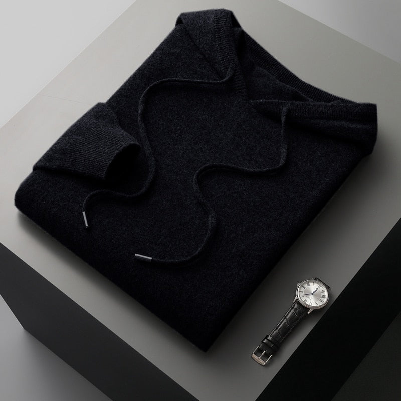 Moderner Herren Hoodie, vielseitig kombinierbar für einen lässigen Freizeit-Look.