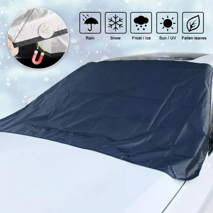 Magnetische Windschutzscheibenabdeckung für den Sommer, idealer Hitzeschutz & UV-Schutz fürs Auto.