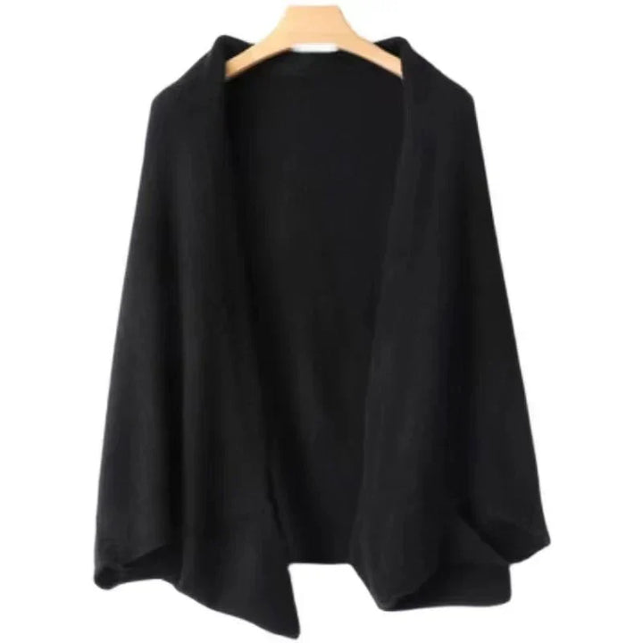 Weicher Kuschelschal für Damen, bietet Komfort und Stil in der Herbst-Winter-Saison.
