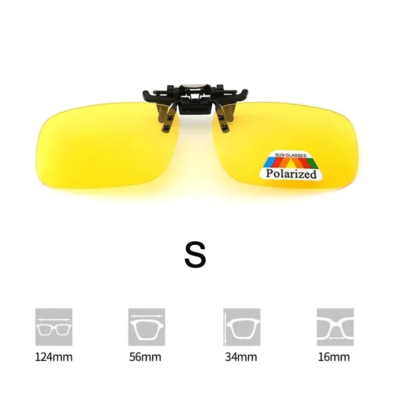 Hochwertige Clip-On Sonnenbrille polarisiert, langlebiges Brillenzubehör mit UV-Schutz für den täglichen Gebrauch.