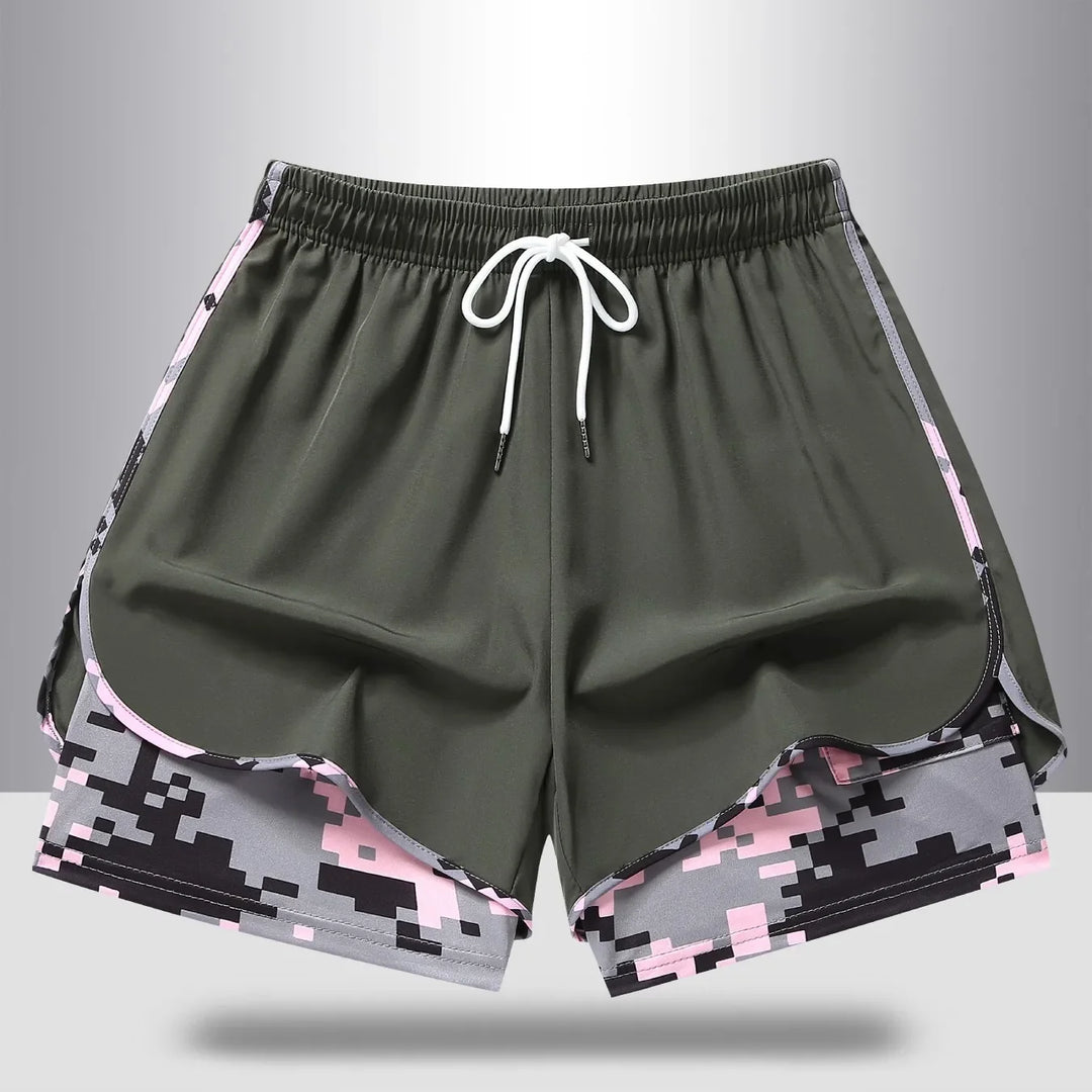 Kurze Damen Freizeithose für den Sommer. Lässig, bequem und blickdicht für entspannte Tage oder Aktivität.