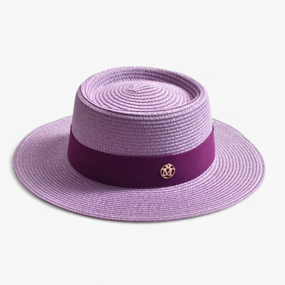 Clara Damen Sommerhut, elegant & breitkrempig, idealer UV-Schutz auf Reisen und für Freizeit.