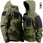 nur grüne Jacke