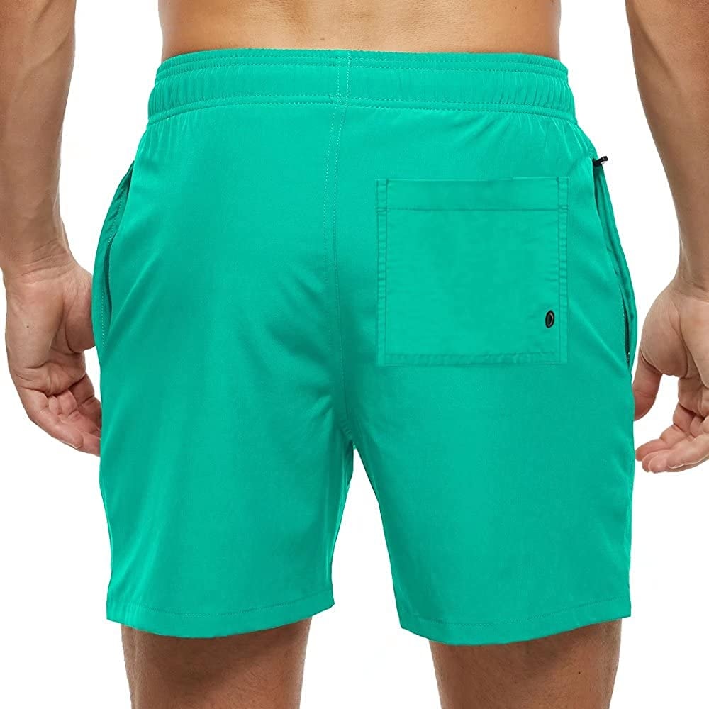 Vielseitige Herren Badehose / Freizeithose für Strand, Pool; Regular Fit, schnelltrocknend, mit Reißverschlusstasche.