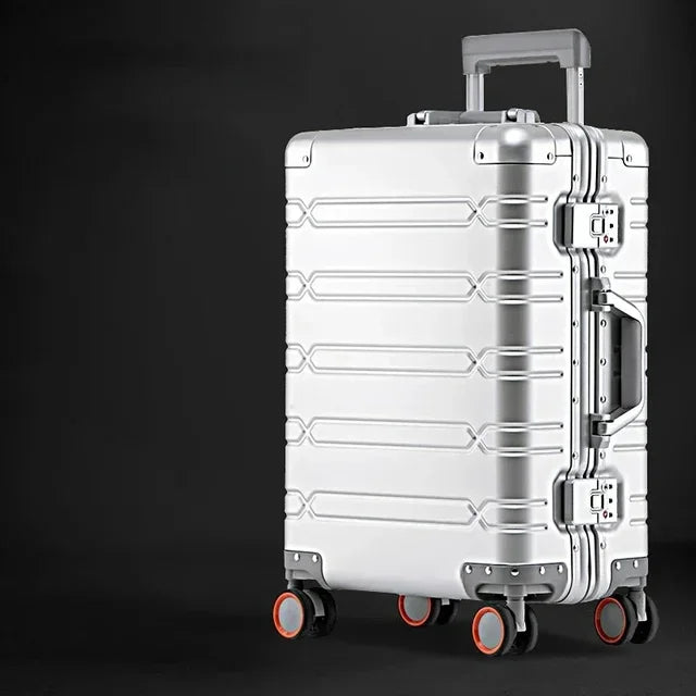 Stilvoller Aluminium-Magnesium-Gepäckkoffer Oslo mit Hartschale und TSA für Ihre nächste Reise.
