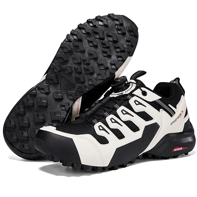 Komfortabler Herren Wanderschuh für lange Trekkingtouren; robust, bequem und rutschfest.