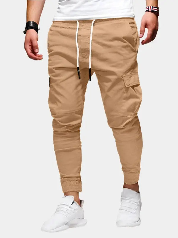 Bequeme Herrenhose, Jogger-Stil, für den entspannten Casual-Look oder Sport.