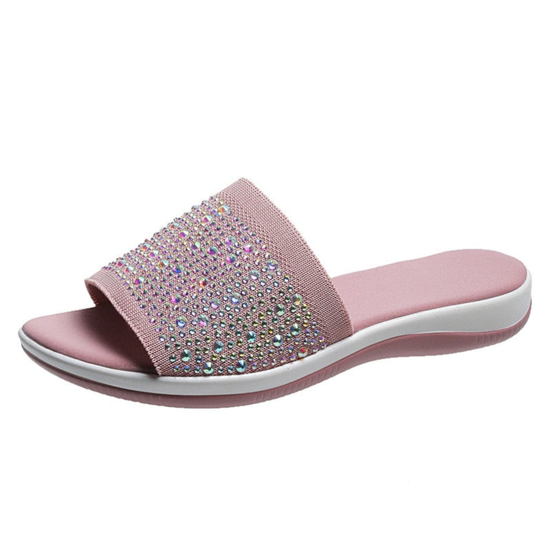 Bequeme, leichte Damensandalen (Sommertreter) für den Sommer. Ideale Freizeitschuhe und Urlaubsschuhe.