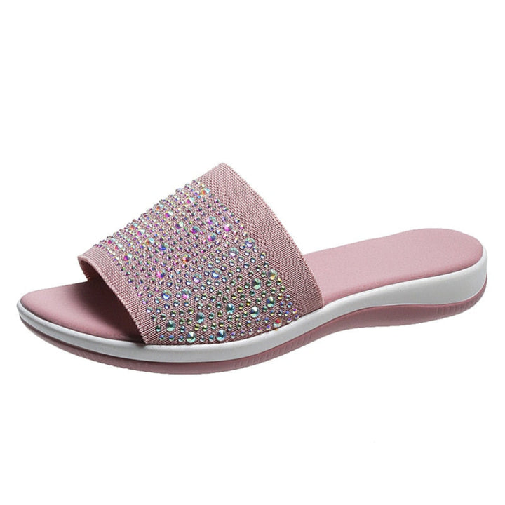 Bequeme, leichte Damensandalen (Sommertreter) für den Sommer. Ideale Freizeitschuhe und Urlaubsschuhe.