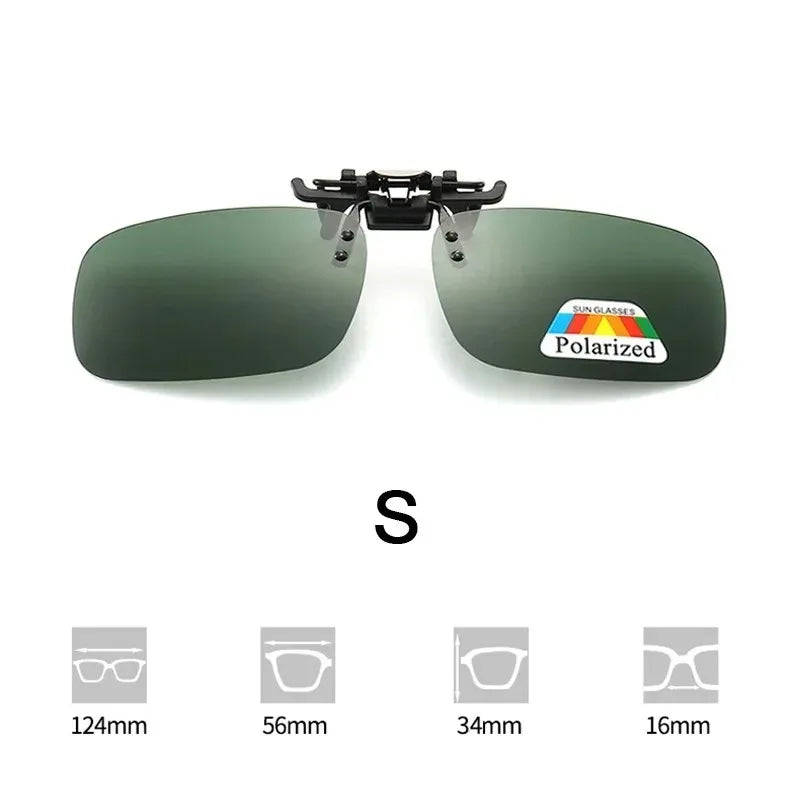Maximaler UV-Schutz mit polarisierter Clip-On Sonnenbrille, reduziert Blendeffekte drastisch für klare Sicht.