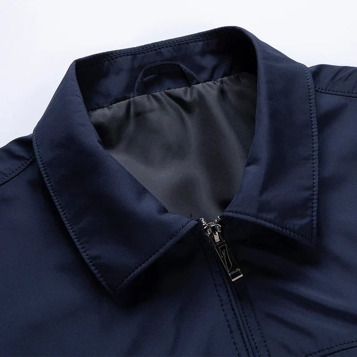Hochwertige Herren Business Jacke, Slim Fit, atmungsaktiv. Elegante Langarm-Übergangsjacke für Büro & Freizeit.