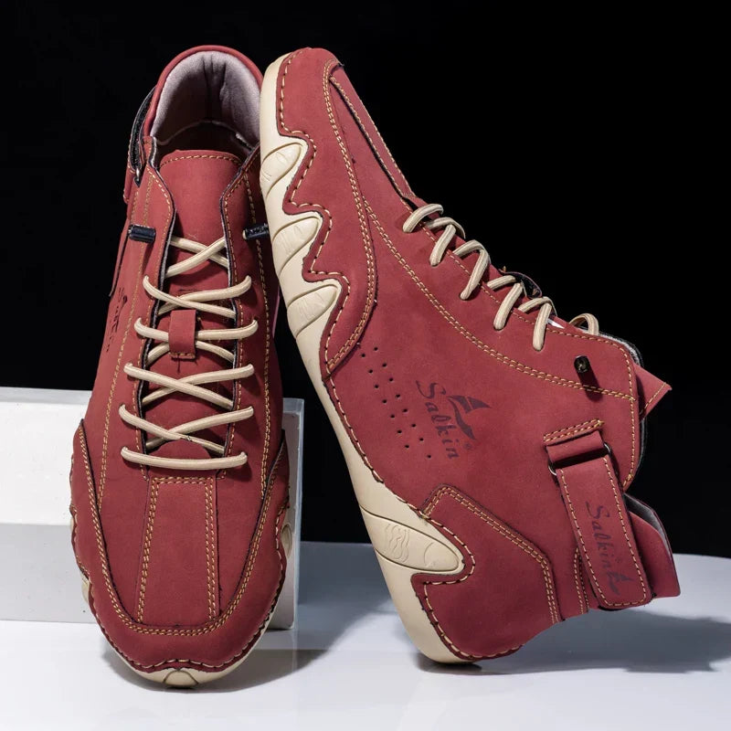 Freizeitschuhe Herren High-Top: Warme, bequeme Sneaker für den Alltag, ideal für kühle Jahreszeiten.
