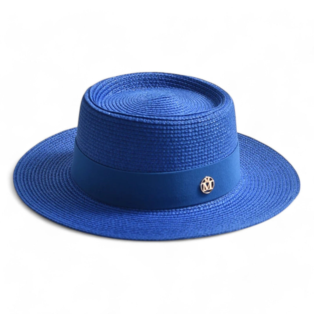 Luxuriöser Clara Damen Sonnenhut, breitkrempig, stilvoller UV-Schutz für sonnige Reisen.