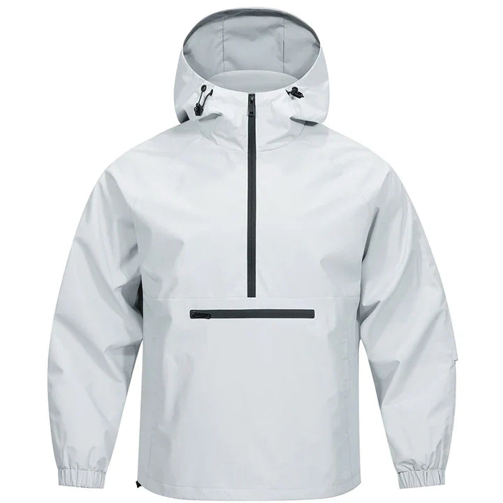 Robuste Herren Outdoorjacke, wasserdicht und winddicht, perfekt zum Wandern, Camping und täglichen Gebrauch.
