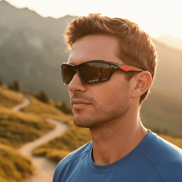 Unisex Polarisierte Sonnenbrille mit UV400 Schutz. Perfekt für Outdoor & Freizeit im Sommer.