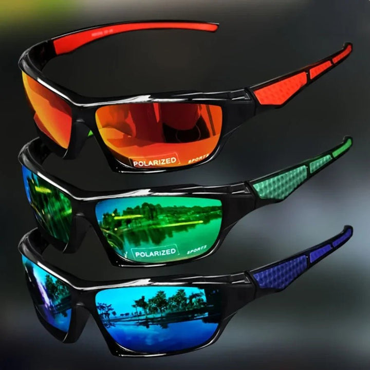 Stilvolle runde Polarisierte Sonnenbrille für Damen und Herren mit UV400 Augenschutz.