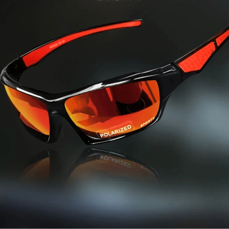 Leichte, polarisierte UV400 Sonnenbrille, ideal für Reisen & Freizeit. Unisex Design.