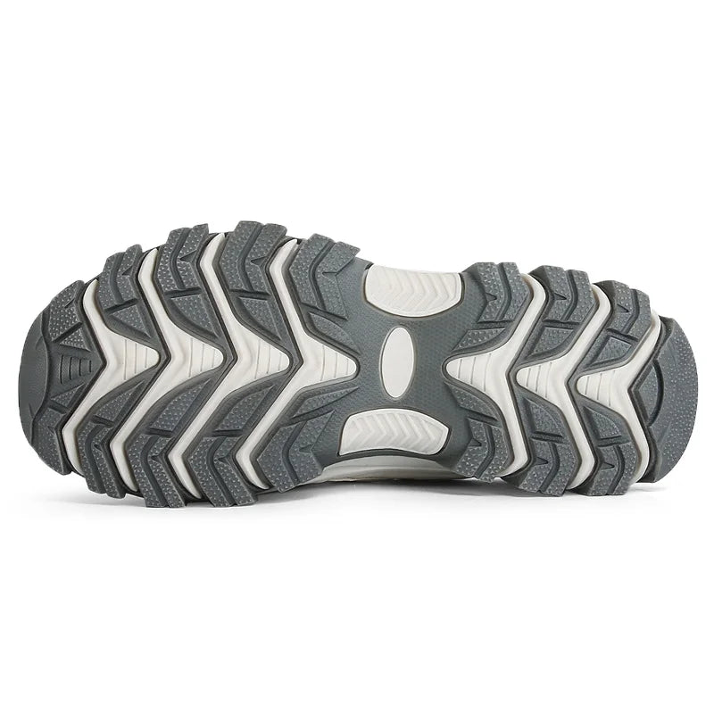 Bequeme rosa-weiße Damen Sportschuhe mit Polsterung, ideal für lange Wanderungen & Freizeitaktivitäten.