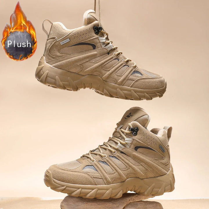 Komfortable Herren Trekkingschuhe, rutschfest & atmungsaktiv, perfekt für anspruchsvolle Gelände-Touren.