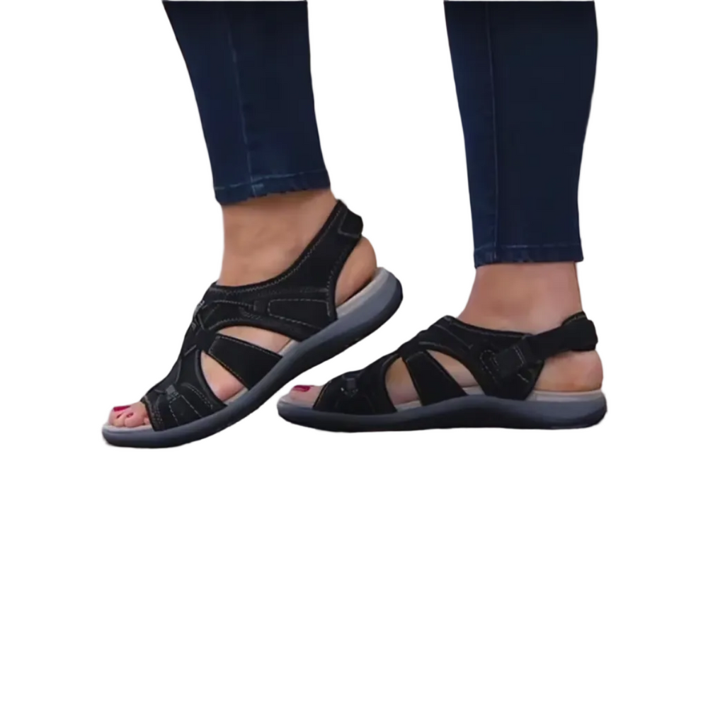 Elegante Damensandalen mit verstellbaren Riemen, perfekt für sommerliche Anlässe und Alltag.