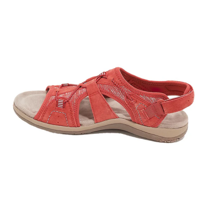 Trendige Damensandalen für den Sommer: verstellbar, bequem und stilvoll für jede Gelegenheit.
