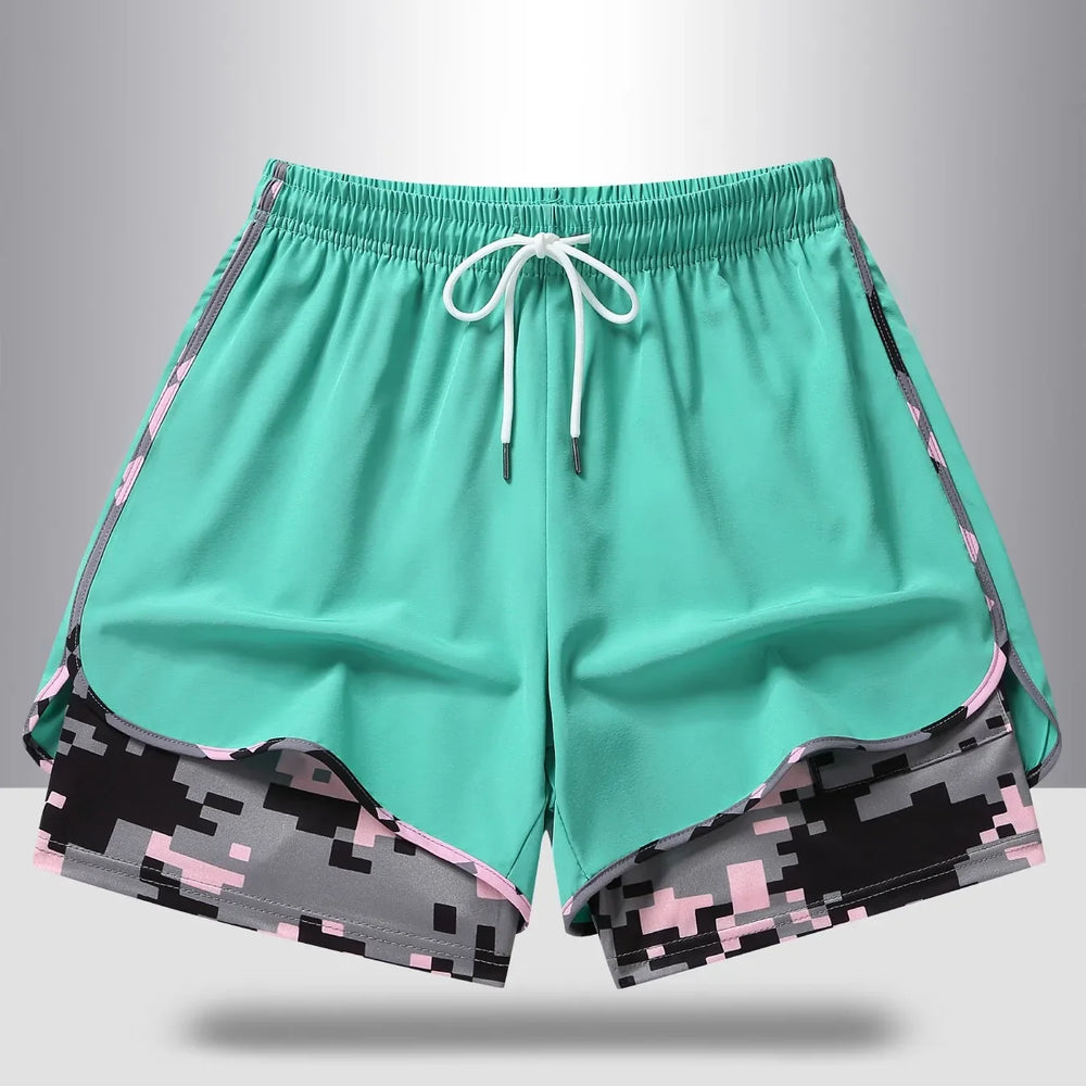Bequeme Damen Jogging-Shorts. Blickdichtes Material, trockenhaltend und perfekt für Sport im Sommer.