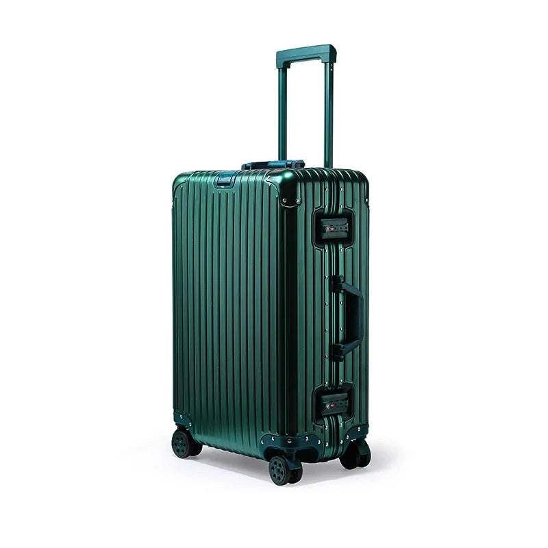 Moderner Hartschalen Trolley Tirana, ideal für Wochenendtrips oder als Handgepäck, mit 360 Rollen.