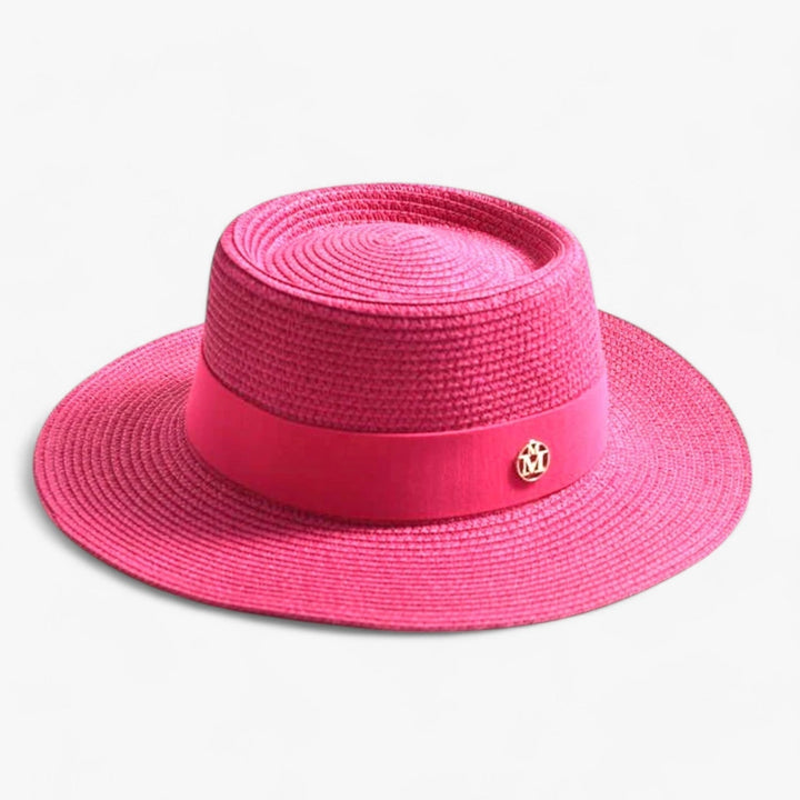 Luxuriöser Clara Damen Sonnenhut, breitkrempig, eleganter UV-Schutz für stilvolle Sommertage.