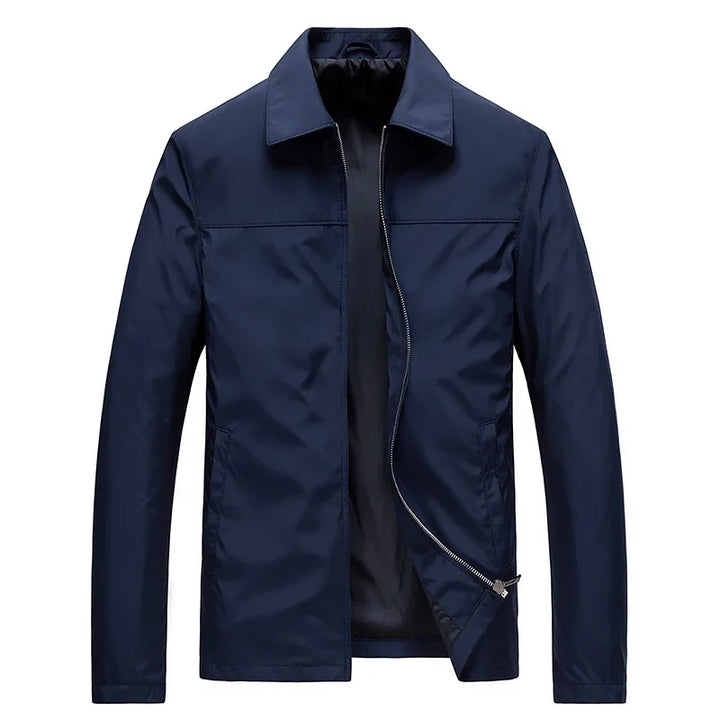 Schwarze Herren Business Casual Jacke, elegant & atmungsaktiv. Vielseitige Slim Fit Jacke für Büro und Alltag.
