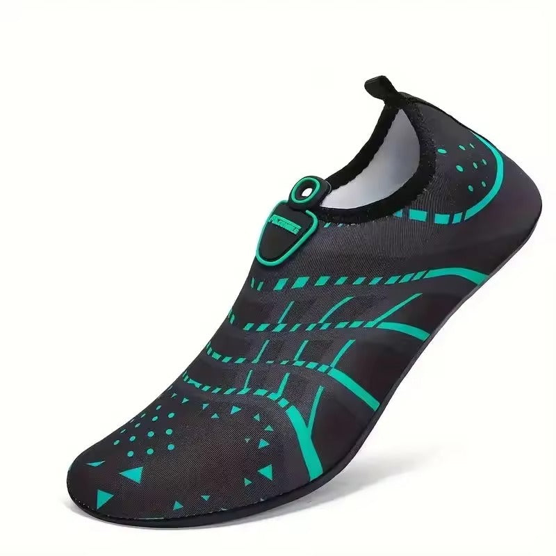 Rutschfeste Unisex Aqua Schuhe, schnelltrocknend und bequem für Schwimmen, Strand und Wassersport.