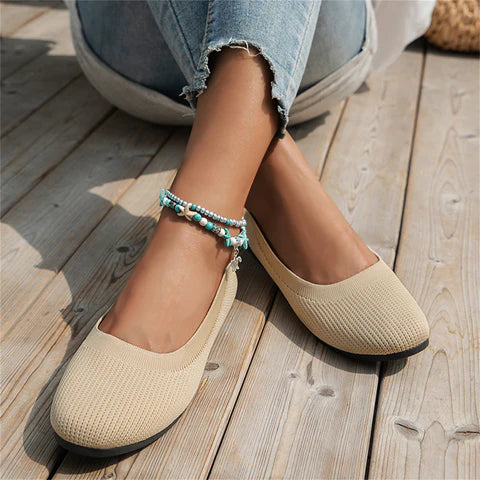 Bequeme Damen Slipper mit 5° Zehenwinkel für natürliche Fußhaltung. Leichte & ergonomische Alltagsschuhe.