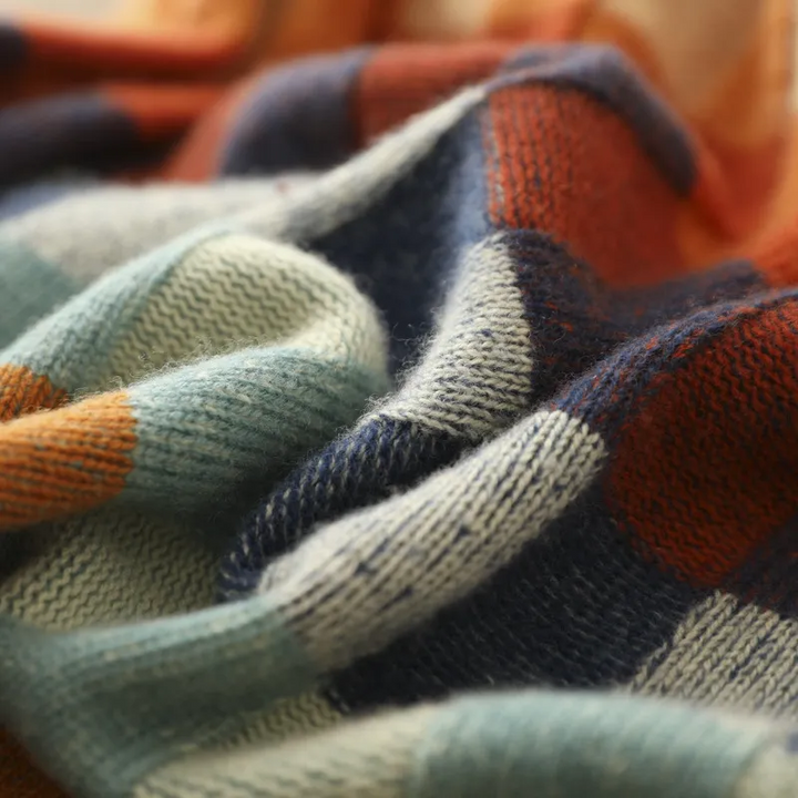 Gemütlicher Kaschmir-Rollkragenpullover Aurora für Damen. Warmer Langarm-Strickpullover für kalte Tage.