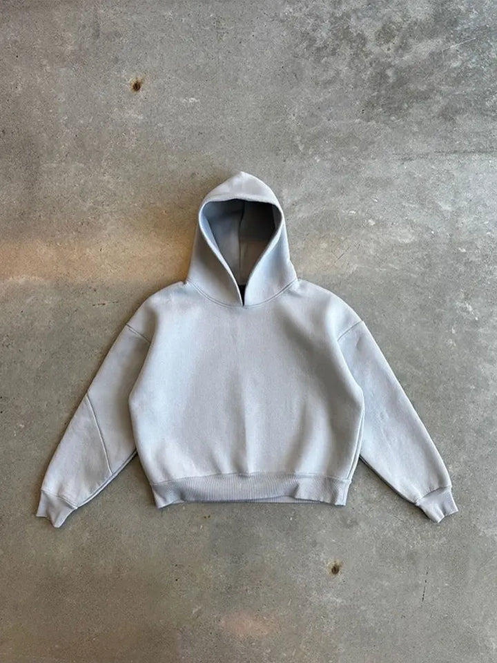 Hochwertiges Herren Hoodie & Jogger Set, bequeme Loungewear und lässiger Look für Herbst-Freizeit.