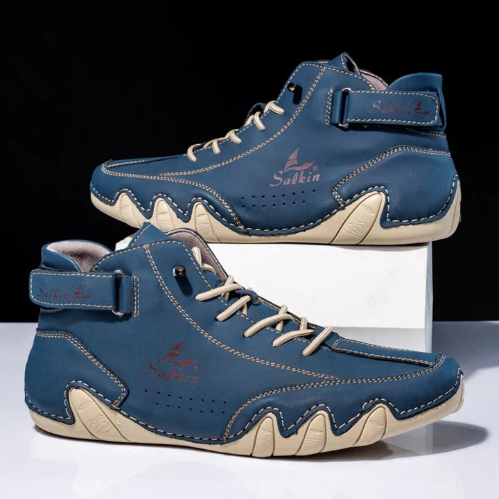 Bequeme Herren Freizeitschuhe: Stilvolle High-Top Winterschuhe für Männer, ideal für den täglichen Gebrauch.