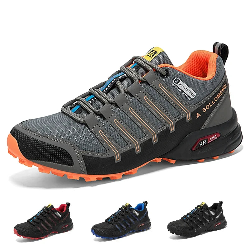 Herren Wanderschuhe, wasserdicht & rutschfest, ideal für anspruchsvolles Trekking in jedem Terrain.